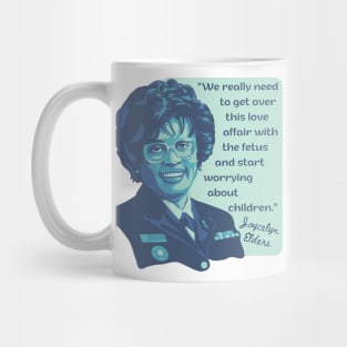 Joycelyn Elders Portrait and Quote Mug